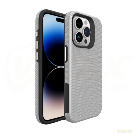 Vmax nakładka Triangle Case do Samsung Galaxy S24 srebrna