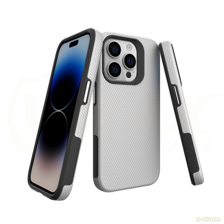 Vmax nakładka Triangle Case do Samsung Galaxy S24 srebrna
