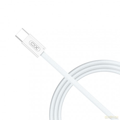 XO kabel NB-Q260A PD USB-C - USB-C 1m biały 60W
