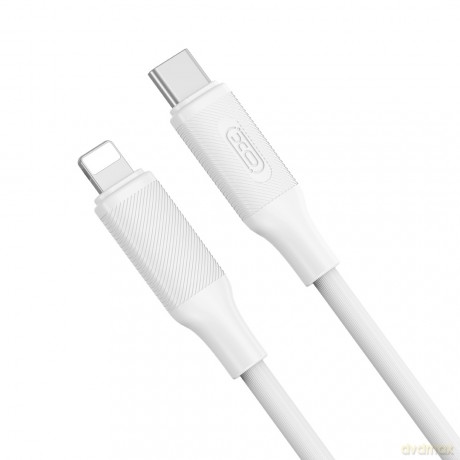 XO kabel NB-Q265A PD USB-C - Lightning 1,0m 27W biały