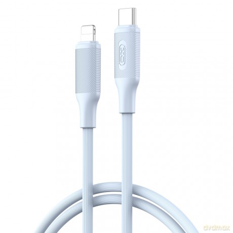 XO kabel NB-Q265A PD USB-C - Lightning 1,0m 27W niebieski