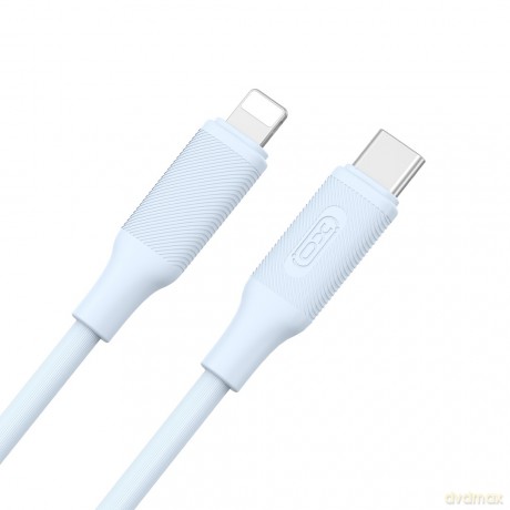 XO kabel NB-Q265A PD USB-C - Lightning 1,0m 27W niebieski