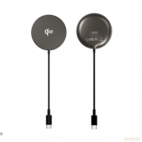 XO ładowarka bezprzewodowa indukcyjna QI2 CX029 magnetyczna 15W czarna