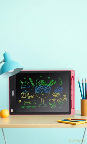 XO tablet graficzny do rysowania LCD V01 10" różowy