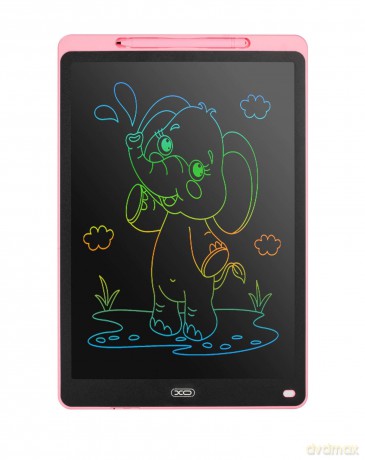 XO tablet graficzny do rysowania LCD V02 16" różowy