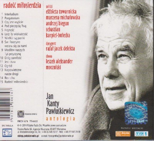 Jan Kanty Pawluśkiewicz. Antologia vol. 4 - Radość miłosierdzia [CD]