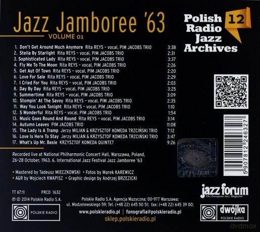 Jazz Jamboree'63 vol. 1 - Polish Radio Jazz Archives vol. 12 [CD]