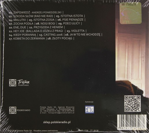 Jan Janga Tomaszewski: Koncerty w Trójce vol. 11 [CD]