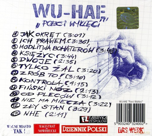 WU-HAE: Poeci wyklęci (digipack) [CD]
