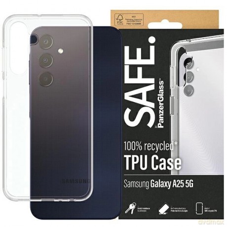 Etui SAFE by PanzerGlass na Samsung Galaxy A25 5G - przezroczyste
