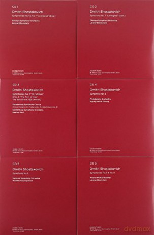 Leonard Bernstein: Shostakovich Symphonies (Collectors Edition) [12CD]