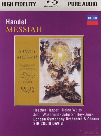 Colin Davis: Handel Messiaeh [Blu-Ray]