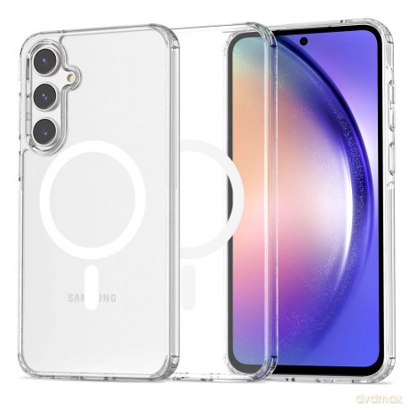 Etui Tech-Protect FlexAir Hybrid MagSafe na Samsung Galaxy A55 5G - przezroczyste