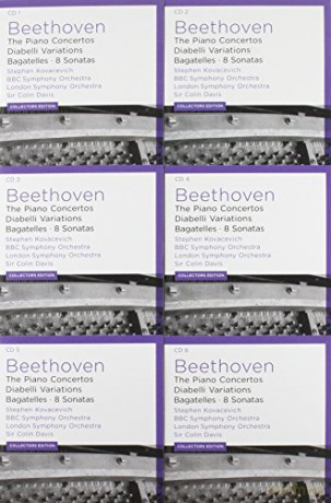 Stephen Kovacevich: Beethoven Piano Concertos (Collectors Edition) [6CD]