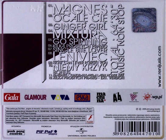 Reni Jusis: Magnes [CD]