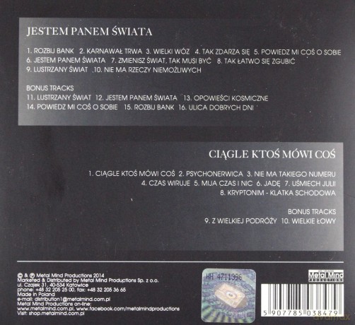 Bank: Jestem Panem Świata / Ciągle Ktoś Mówi Coś digipack [BOX] [2CD]
