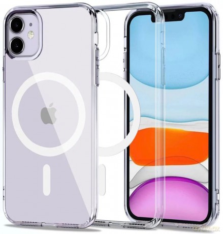 Etui Tech-Protect MagMat MagSafe na iPhone 11 - przezroczysty