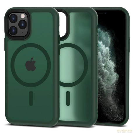 Etui Tech-Protect MagMat MagSafe na iPhone 11 Pro - zielony mat