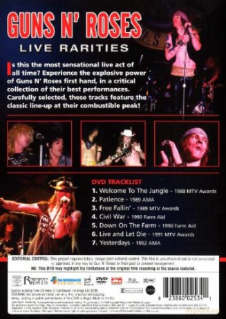 Guns N\' Roses - Live Rarities [DVD]