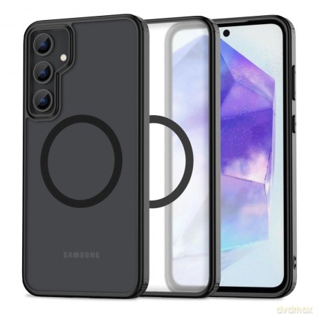 Etui Tech-Protect MagMat MagSafe na Samsung Galaxy A55 5G - czarny mat