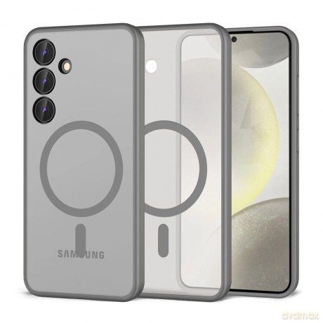 Etui Tech-Protect MagMat MagSafe na Samsung Galaxy S24 - tytanowy mat