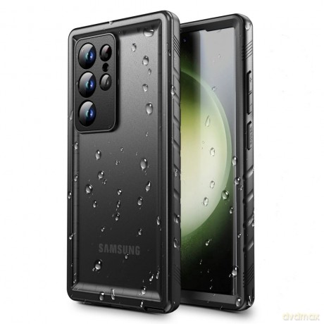 Etui Tech-Protect ShellBox wodoodporne IP68 na Samsung Galaxy S24 Ultra - czarne