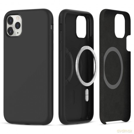 Etui Tech-Protect Silicone MagSafe na iPhone 11 Pro - czarne