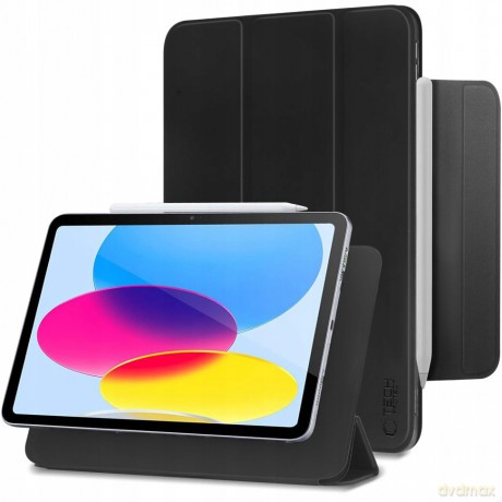 Etui Tech-Protect SmartCase Magnetic na iPad 10.9" 2022 - czarne