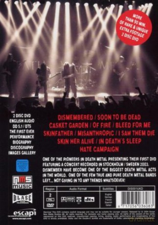 Dismember - Live Blasphemies [2DVD]