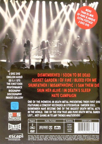 Dismember - Live Blasphemies [2DVD]