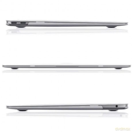 Etui Tech-Protect SmartShell na MacBook Air 13'' 2018-2020 - matowo-czarne