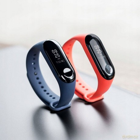 Etui Tech-Protect Smooth na Xiaomi Mi Band 3/4 - czarno-czerwone