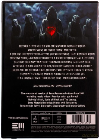 Testament: Merciless - Live Obsession  [DVD]