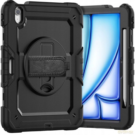 Etui Tech-Protect Solid360 na iPad Air 11" 2024 - czarne