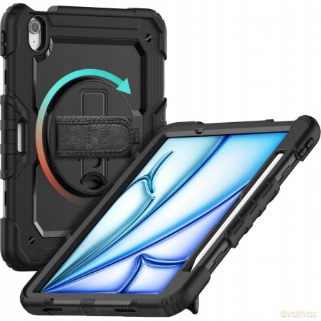 Etui Tech-Protect Solid360 na iPad Air 11" 2024 - czarne