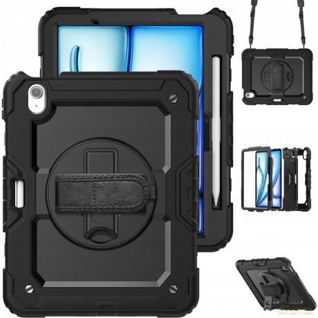 Etui Tech-Protect Solid360 na iPad Air 11" 2024 - czarne