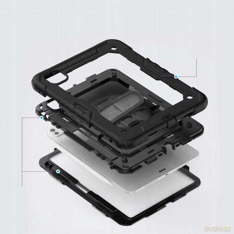 Etui Tech-Protect Solid360 na iPad Pro 13" 2024 - czarne