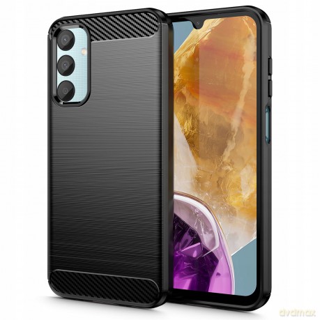 Etui Tech-Protect TPUCarbon na Samsung Galaxy M15 5G - czarne
