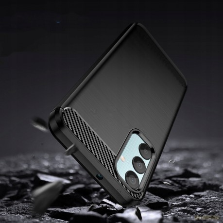 Etui Tech-Protect TPUCarbon na Samsung Galaxy M15 5G - czarne