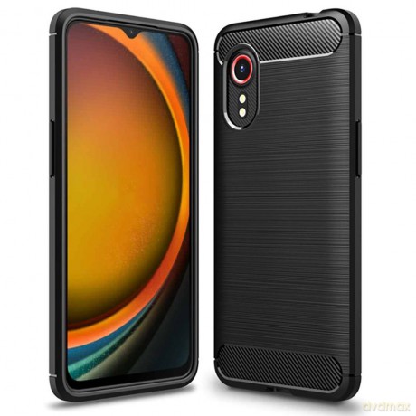 Etui Tech-Protect TPUCarbon na Samsung Galaxy XCover 7 - czarne