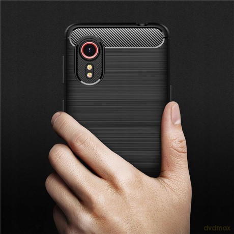 Etui Tech-Protect TPUCarbon na Samsung Galaxy XCover 7 - czarne