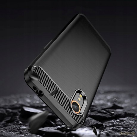 Etui Tech-Protect TPUCarbon na Samsung Galaxy XCover 7 - czarne