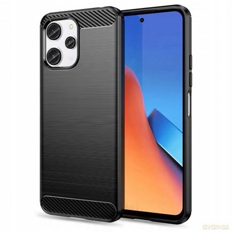 Etui Tech-Protect TPUCarbon na Xiaomi Redmi 12 - czarne