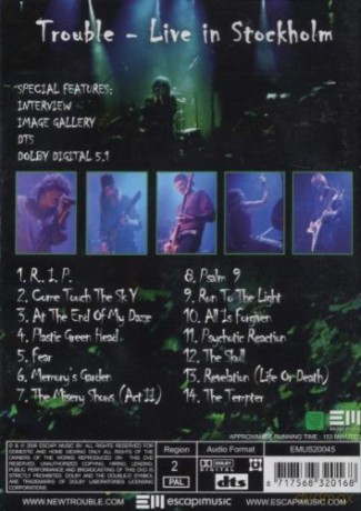 Trouble - Live In Stockholm [DVD]