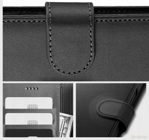 Etui Tech-Protect Wallet na Motorola Edge 40 Neo - czarne