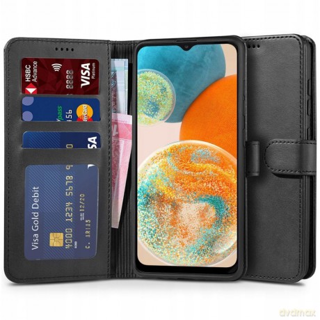 Etui Tech-Protect Wallet na Samsung Galaxy A23 5G - czarne