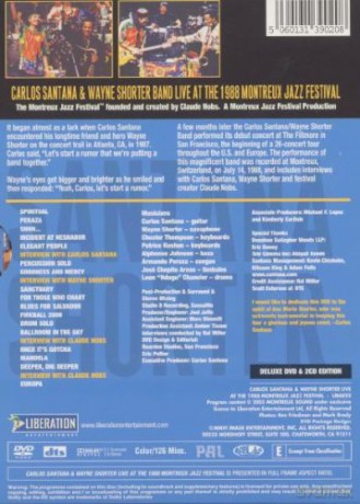 Santana Featuring Wayne Shorter - Live At Montreux [DVD]