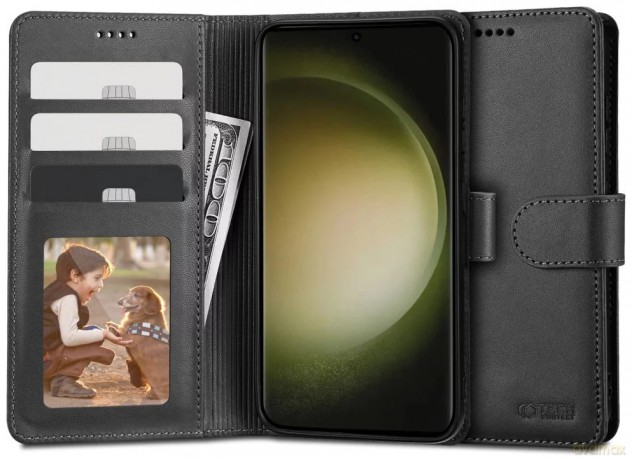 Etui Tech-Protect Wallet na Samsung Galaxy S23 Ultra - czarne