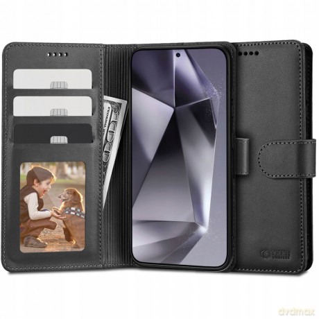 Etui Tech-Protect Wallet na Samsung Galaxy S24+ - czarne