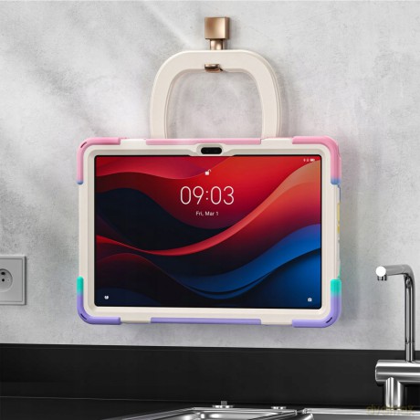 Etui Tech-Protect X-Armor na Lenovo Tab M11 11" TB-330 - różowo-niebieskie